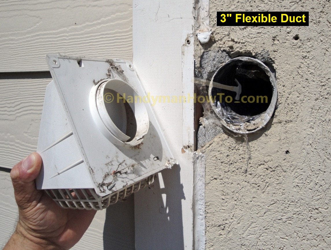 How To Replace A Bathroom Exhaust Fan And Ductwork Outdoor Vent Cap