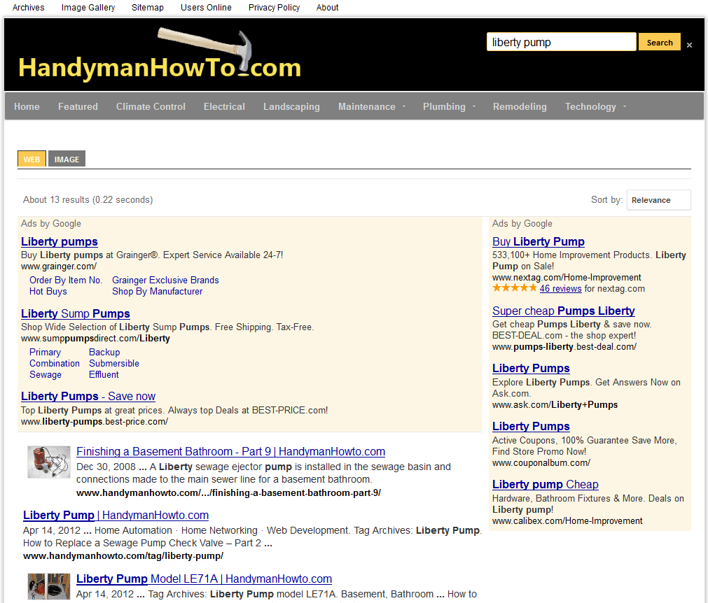 Google Custom Search Results - HandymanHowTo.com