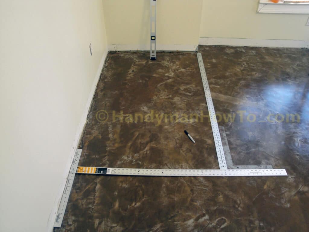 Basement Closet Construction: Floor Plan Layout