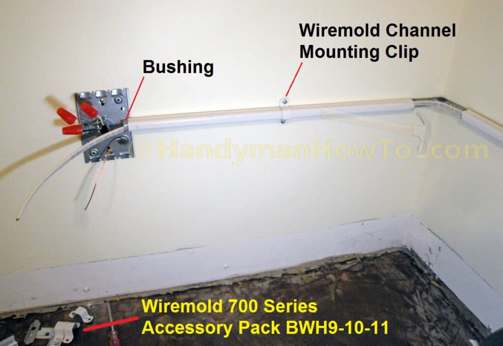 Wiremold Raceway and Outlet Box Installation