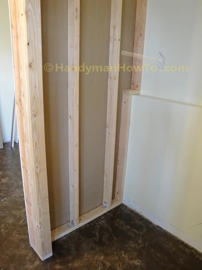 Building a Basement Closet: Drywall and Framing