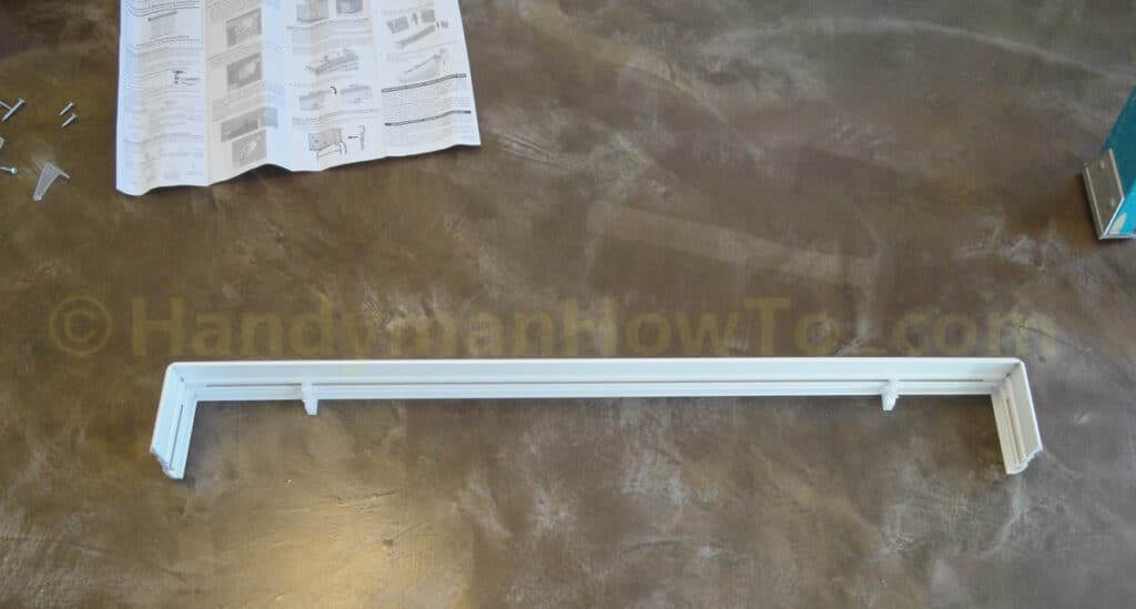 Window Blind Crown Valance Assembly