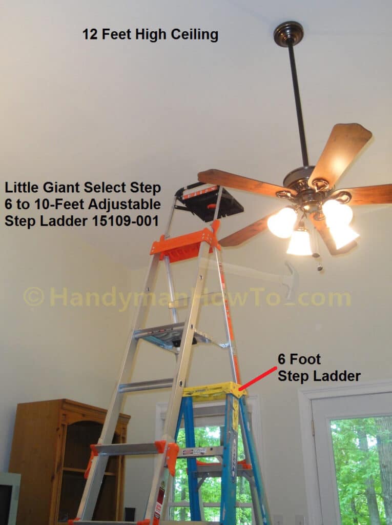 12 Foot High Basement Ceilings: Little Giant Select Step 10 Foot Step Ladder