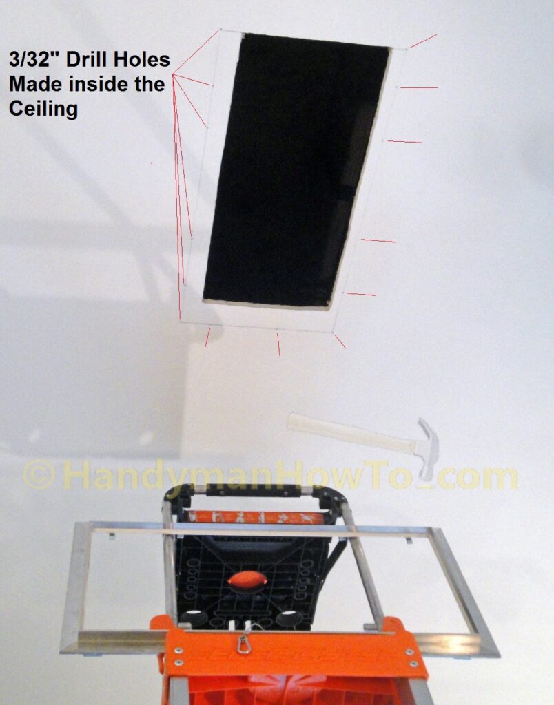 Drywall Access Panel Installation: Transfer the Opening Measurements