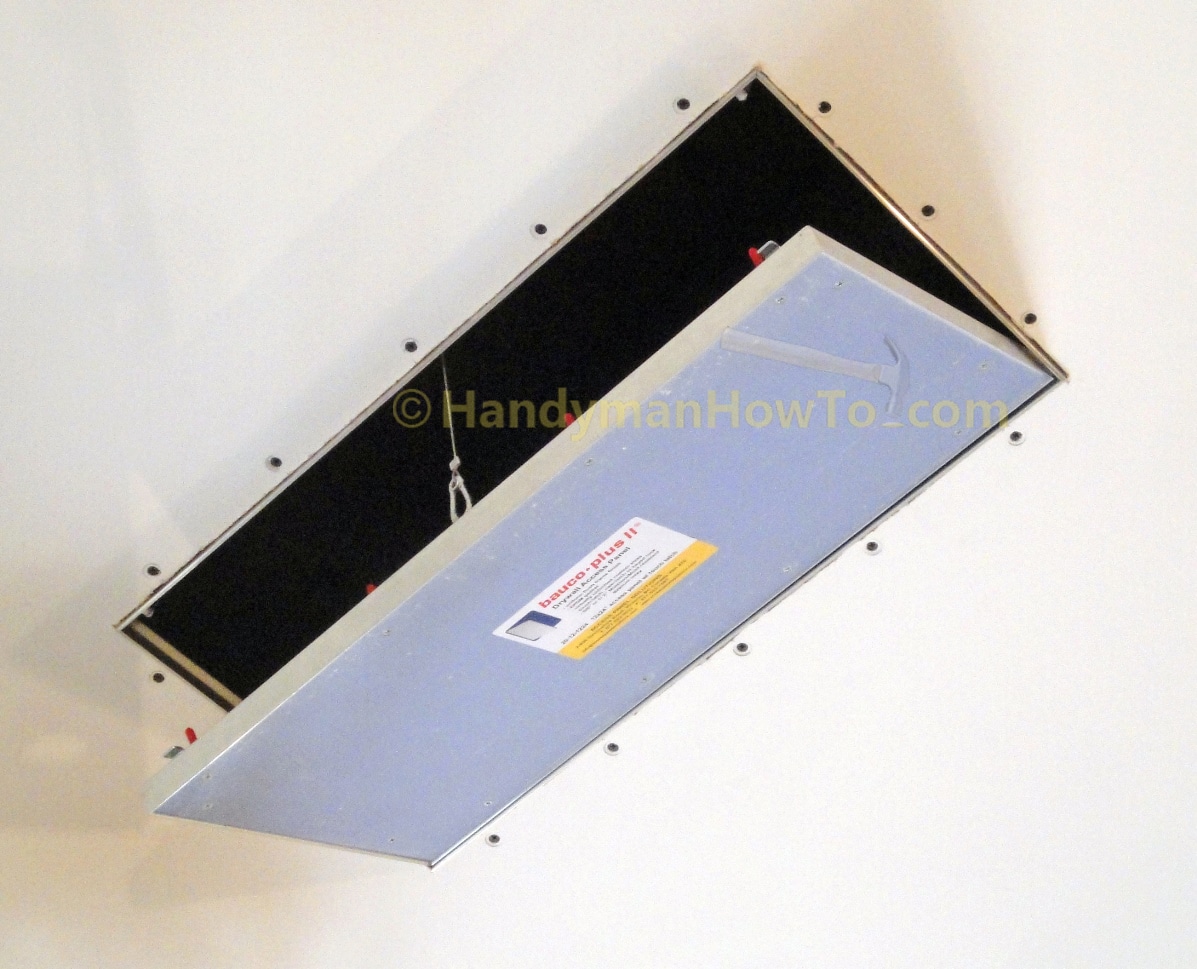 How To Install A Bauco Plus Ii Drywall Access Panel Part 3
