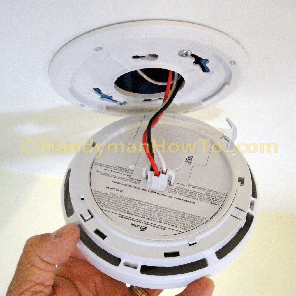 Kidde/Firex PI2010 Hardwired Smoke Alarm AC Quick Connect Plug