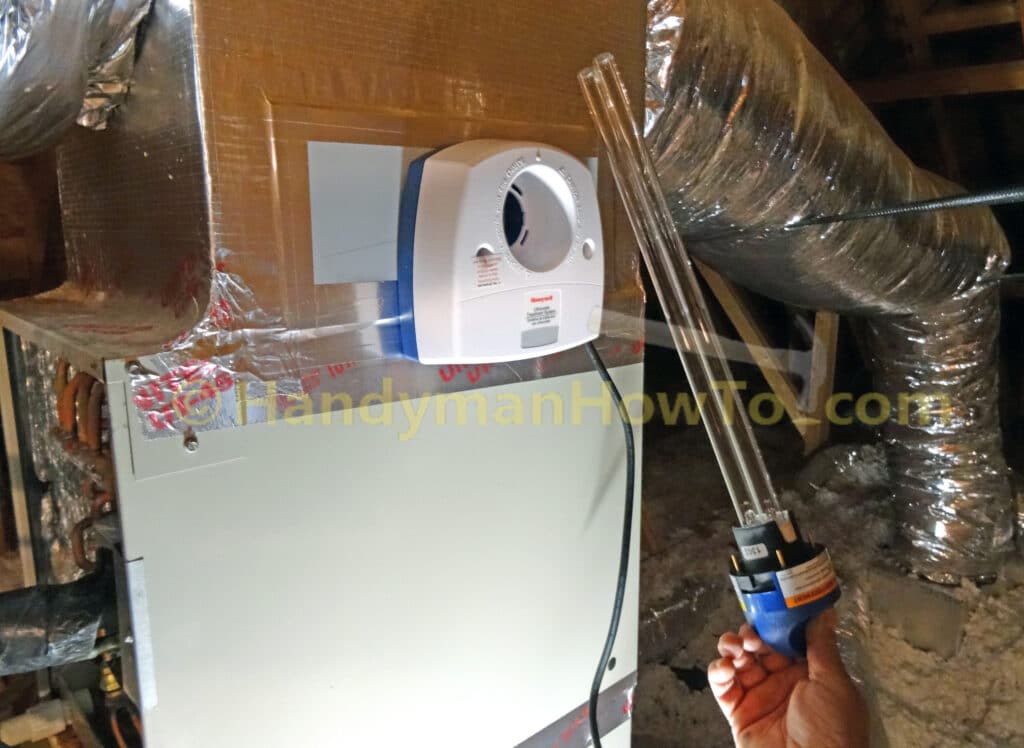 Install the Honeywell UV Lamp UV100A1059