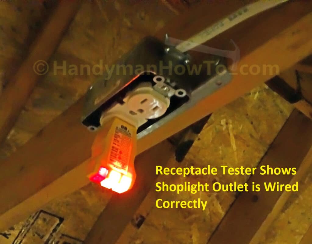 Receptacle Tester for Switch Controlled Outlet