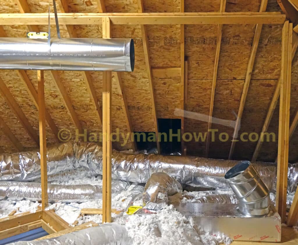Install Round Sheet Metal Duct: Duct Board Start Collar, Elbow and Pipe