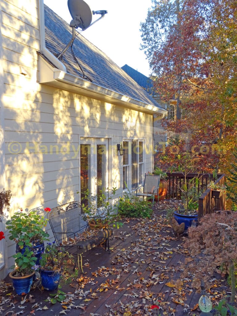 MasterShield Gutter Guard Performance Review: Fall Leaves