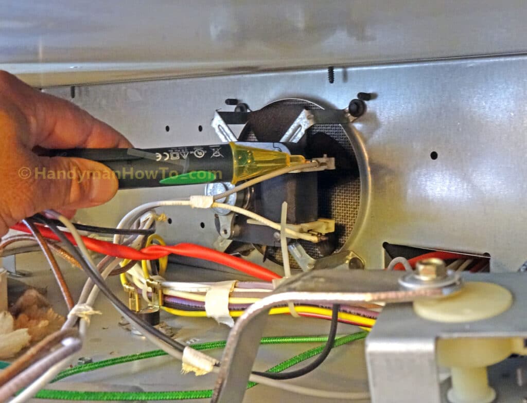 Wall Oven Fan Repair: Verify the Electricity is Off