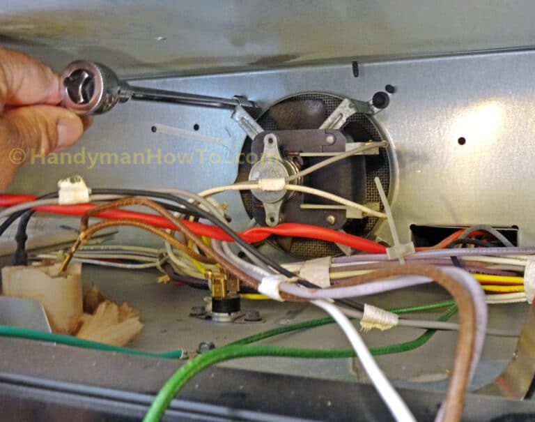 Remove the Old Wall Oven Fan Motor
