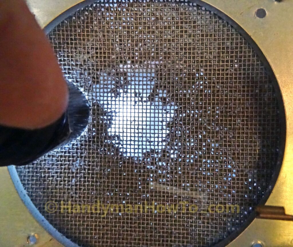 Cleaning a Wall Oven Clogged Fan Screen