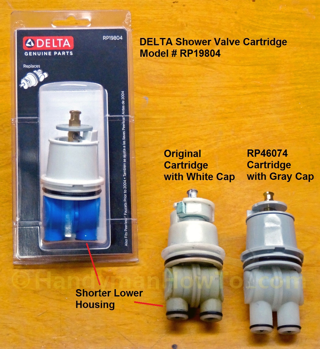 delta shower faucet replace cartridge