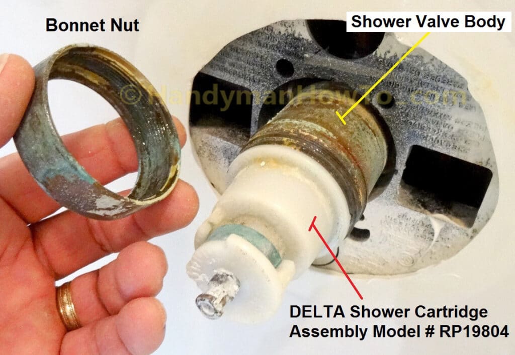 Shower Valve Bonnet Nut Removal