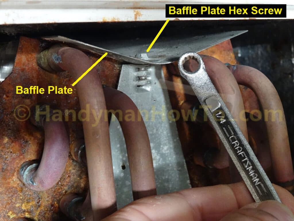 AC Evaporator Coils Baffle Plate and Screw