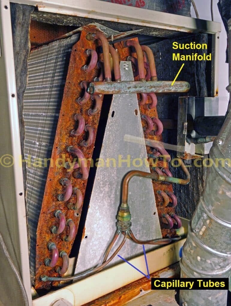 AC Evaporator Coils Front Cover Plate Removal
