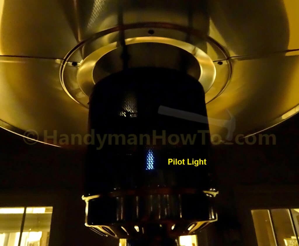AZ Patio Heaters - Natural Gas Pilot Light for Safer Starts
