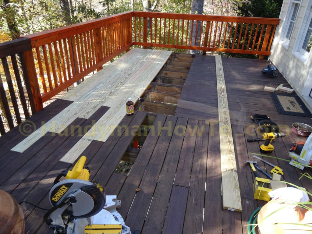 Replace Wood Deck Boards