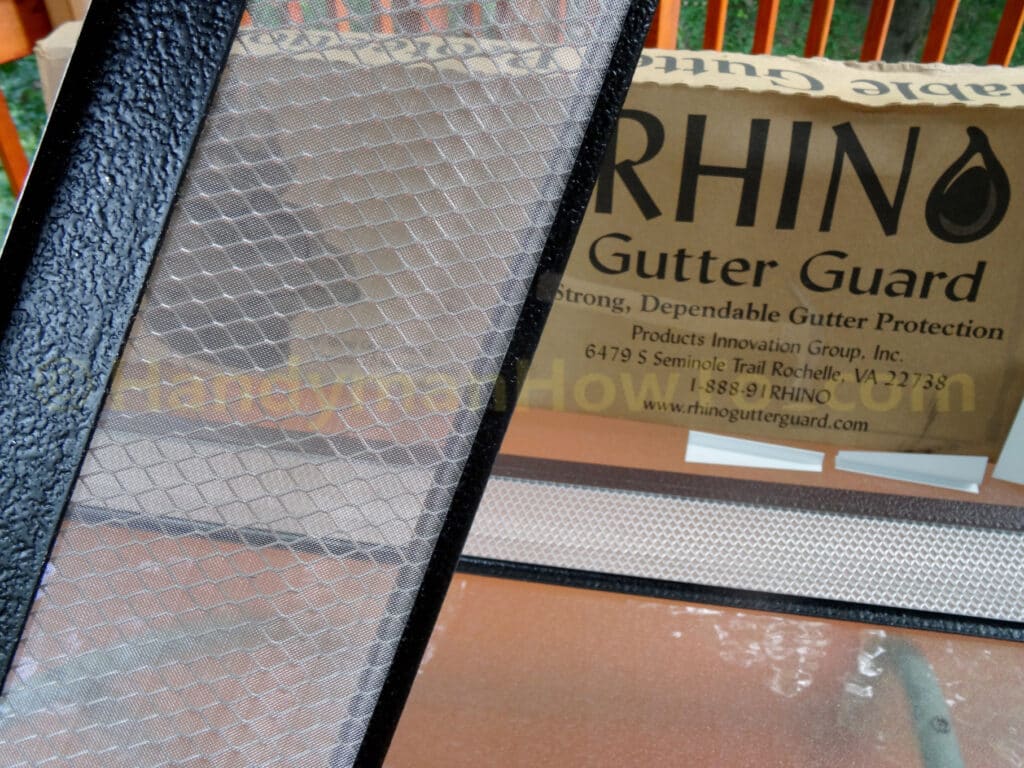 Rhino Gutter Guard - Top Side