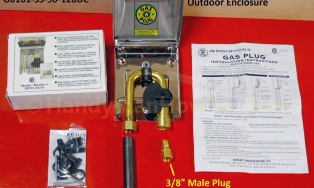 Burnaby Natural Gas Plug G0101-SS-50 120DC