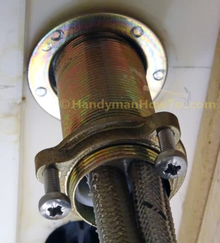 Kitchen Faucet Removal - Mounting Nut