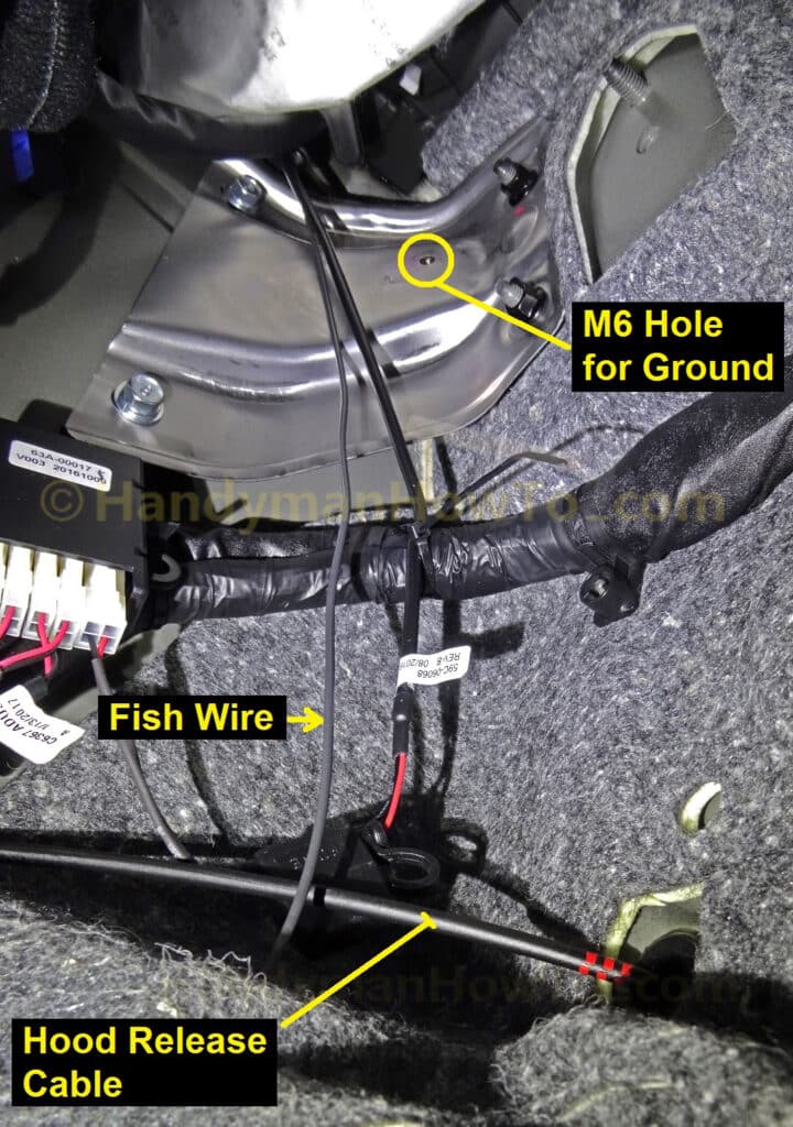DOD LS470W Camera Hardwire in 2017 Kia Sorento - Fish Wire