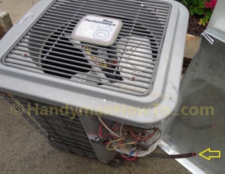 Central Air Conditioner Replacement - Old Condenser Unit